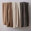 Thick Curly Shearling Faux Fur Sherpa Throw Blanket