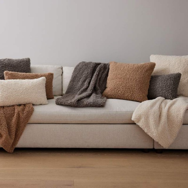 Thick Curly Shearling Faux Fur Sherpa Throw Blanket