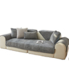 Plush Super Soft Quilted Thickened Sofa Cushion Cover