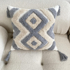 Bohemian Macrame Cushion Cover Embroidery Tufted Tass